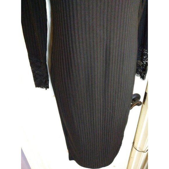 Venus Dress Black Form Fitting Sz M Sexy Witch - Picture 3 of 9